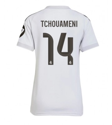 Real Madrid Aurelien Tchouameni #14 Replik Heimtrikot Damen 2025-26 Kurzarm